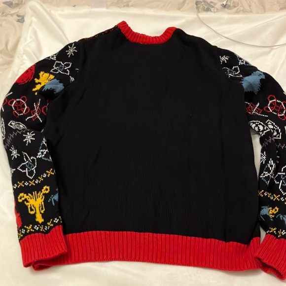 NWOT Game Of Thrones Deck The Wall Blue Sweater Holiday Ugly Christmas men’s s - Picture 4 of 4
